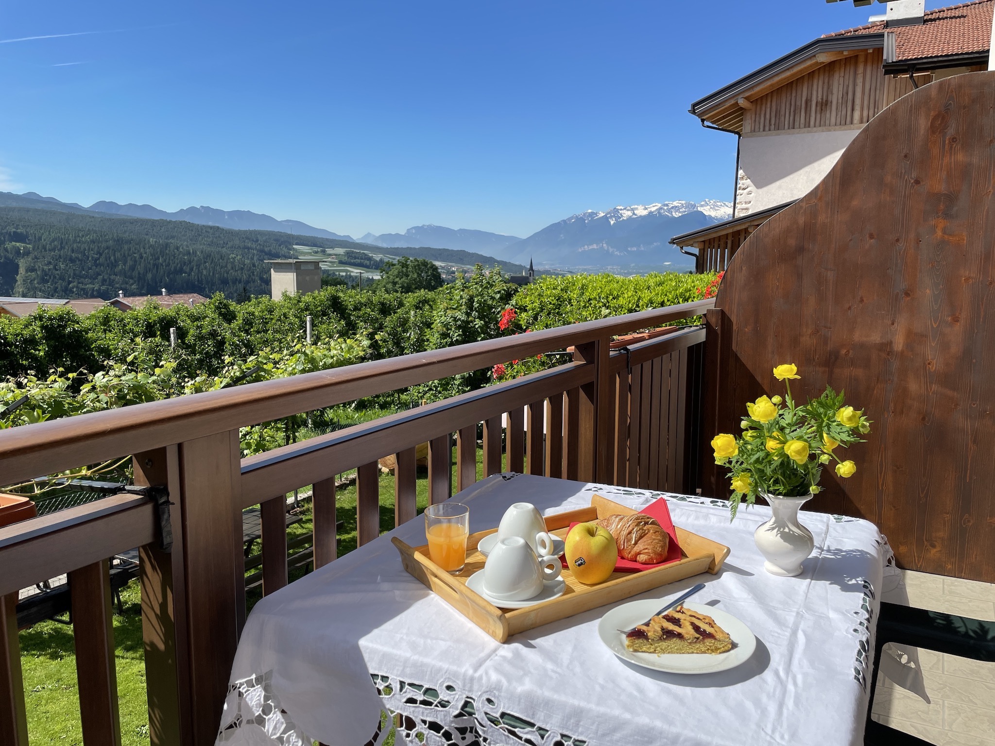 panorama-agriturismo la canonica val di non